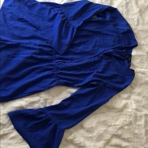 Royal blue romper